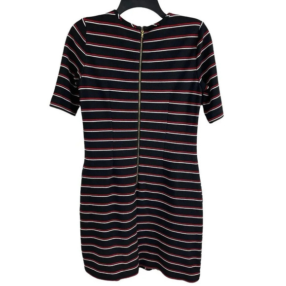 Gabby Skye Women Stripe Short Sleeve Dress Size 6 - Picture 2 of 7